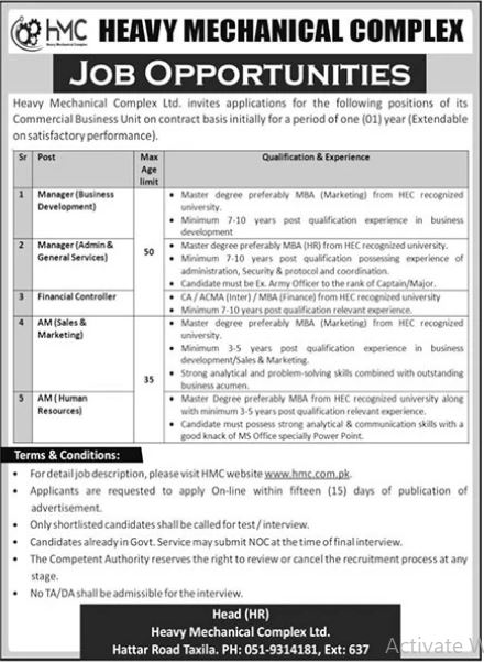 Heavy Mechanical Complex Ltd. Jobs 2025 Advertismet